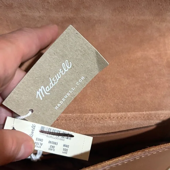 Madewell The Abroad Shoulder Bag: Colorblock Edition NWT - Picture 7 of 9